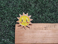 Weather Sun Happy Smile SUNSHINE Collectable Badge Lapel Hat Enamel Pin