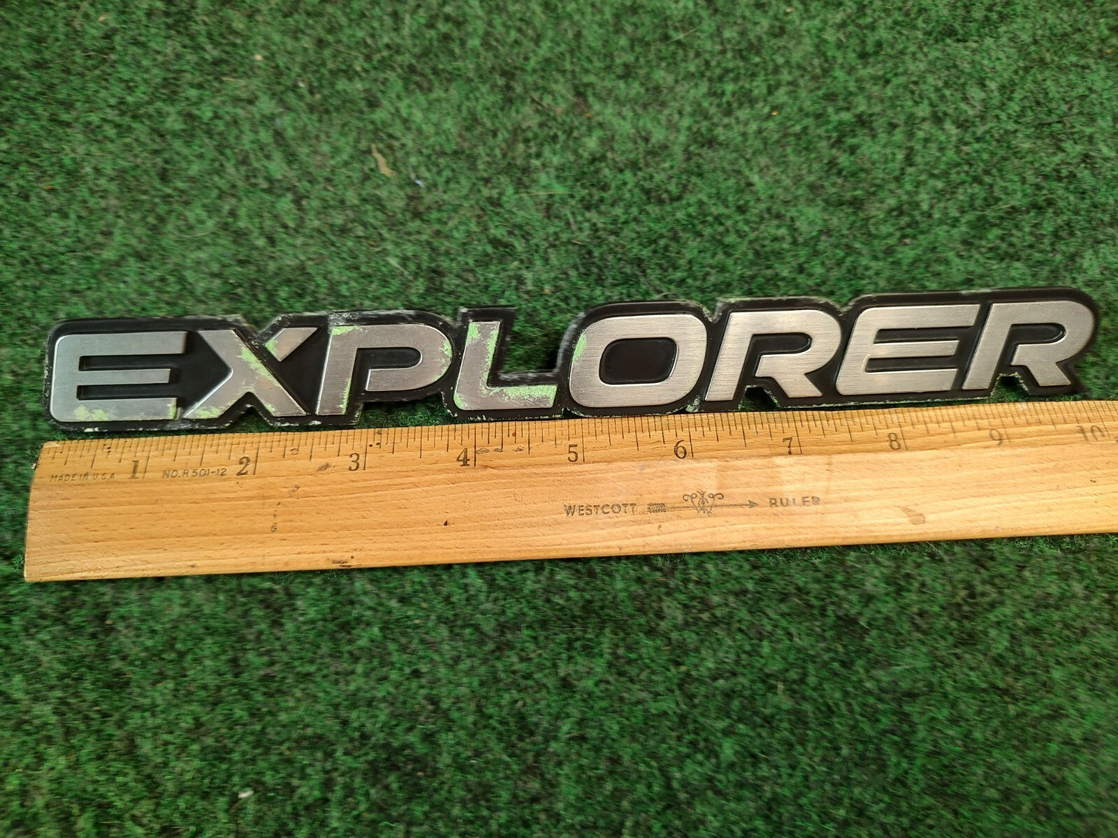 Ford OEM Explorer 10" Emblem Badge Logo Nameplate Name Plate F17B-7843156-CA 2S6