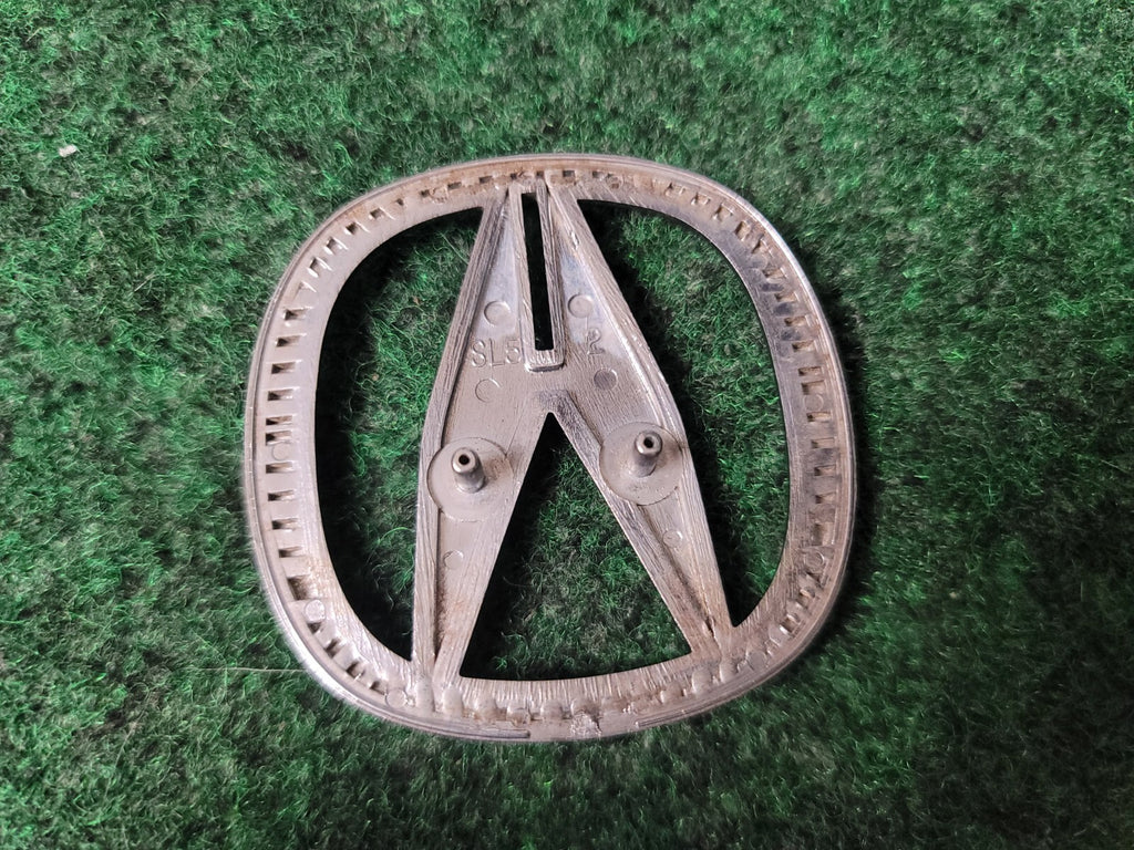 ACURA EMBLEM ORNAMENT CHROME BADGE NAMEPLATE OEM SL5 2 5S2