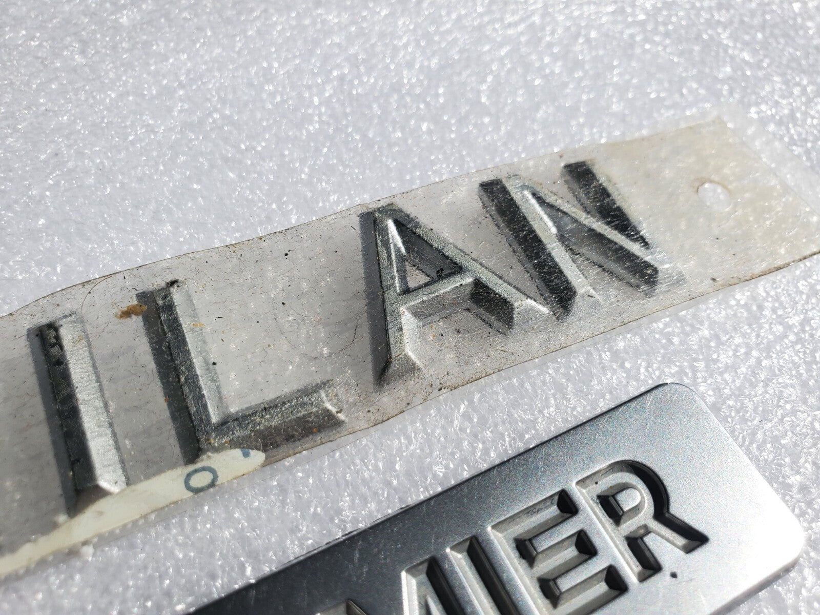 2006-2011 Mercury Milan Emblem Logo Letters Badge Trunk Rear Silver PREMIER 2L4