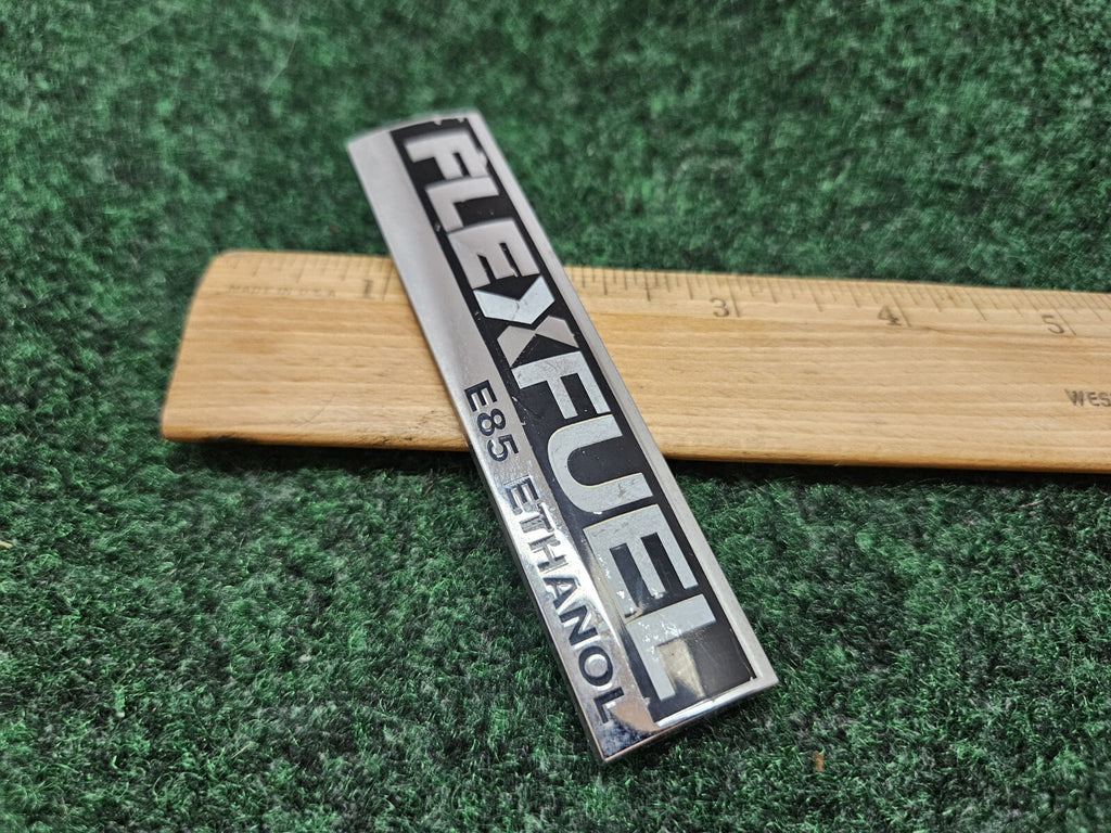 Chevy Flex Fuel E85 Ethanol Emblem Badge Decal Chevrolet OEM 15910899 GL3