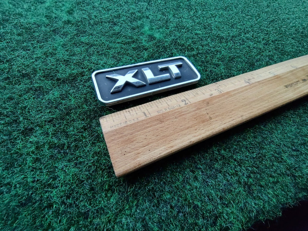Ford Expedtion Escape Rear Chrome XLT NAMEPLATE Emblem OEM 7L8Z-7842528-B 5S3