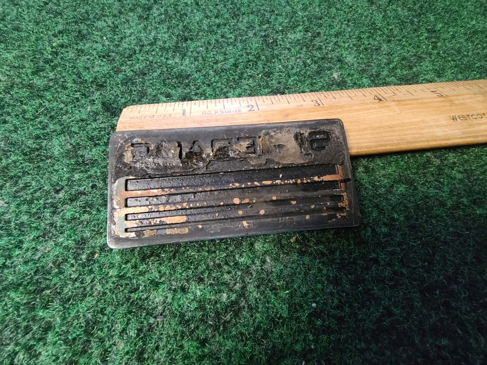 1990s SILVERADO Plastic Roof Panel Emblem OEM NAME PLATE 7S3
