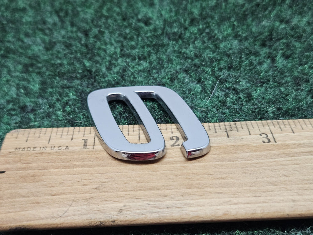 Volvo OEM S60 "6" Chrome Number Individual Letter Emblem Badge Logo Name 7S7