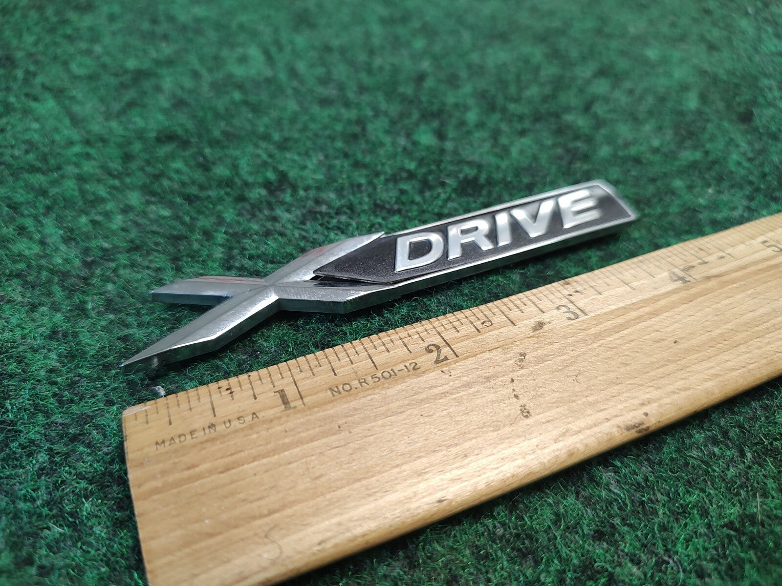 BMW XDrive X Drive Front Fender Emblem Badge Logo Nameplate Name Insignia 2S8