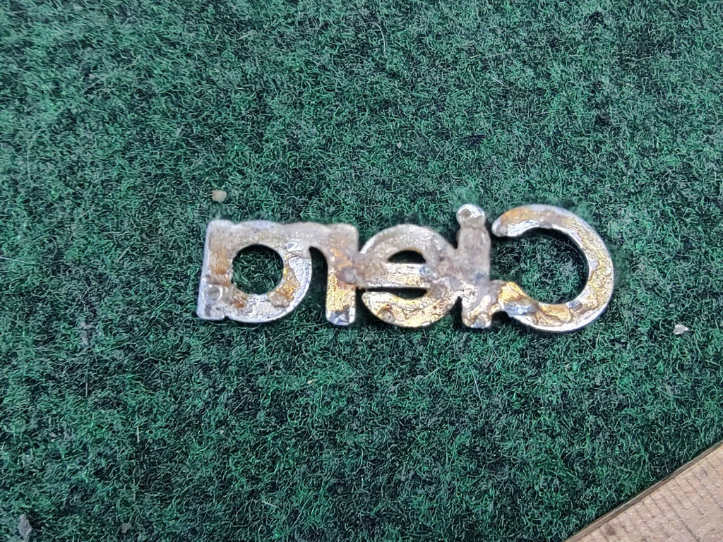 OEM Oldsmobile CIERA Emblem Badge Nameplate Metal Chrome Script Car Auto 1S7