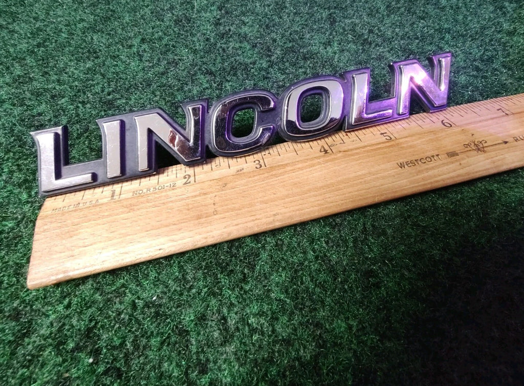 Lincoln REAR GATE LID EMBLEM BADGE SYMBOL LOGO OEM 6.5" 2M4
