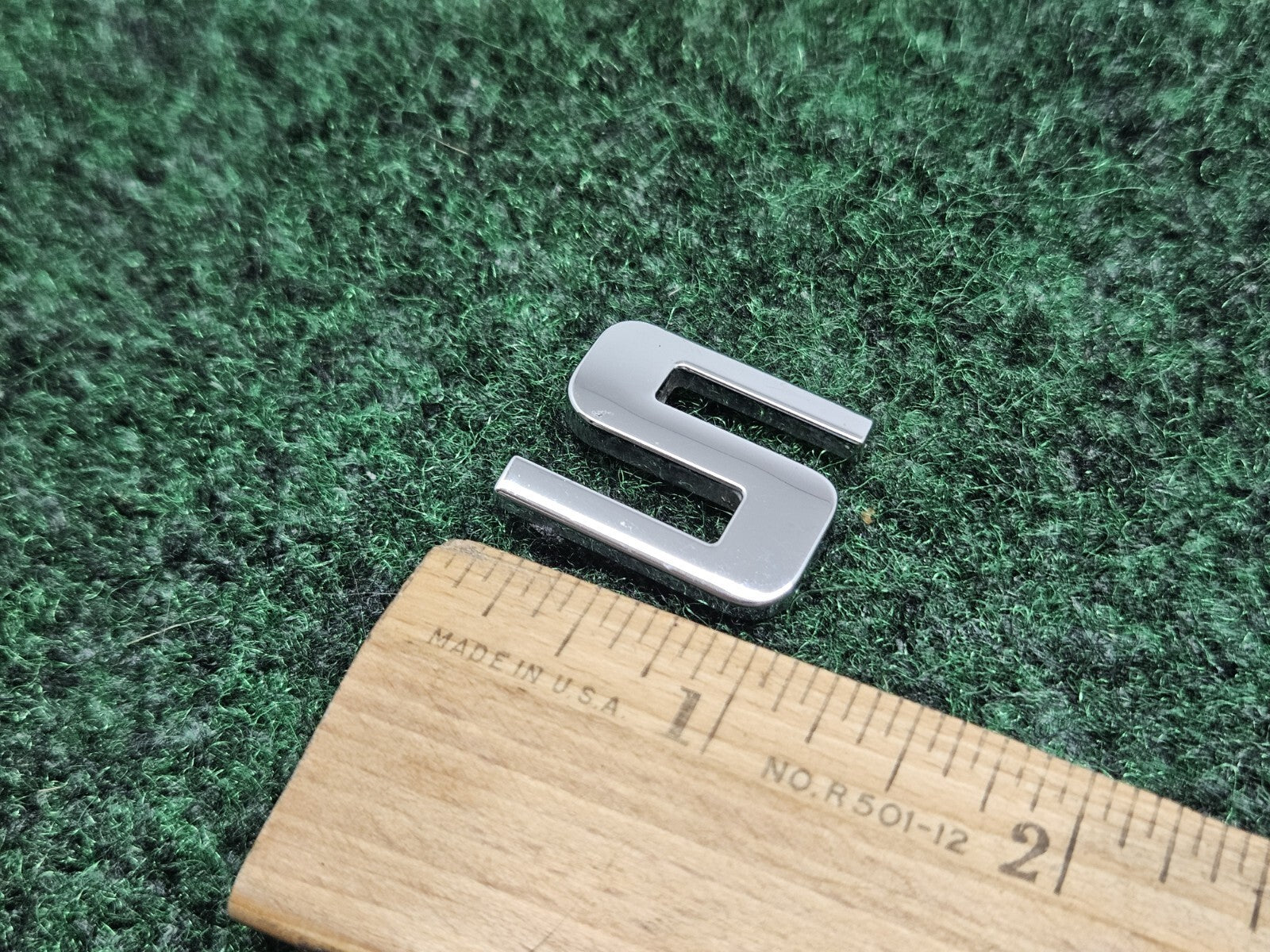 OEM "5" Chrome Individual Number Lettering Emblem Badge Logo 3D Nameplate 7S9