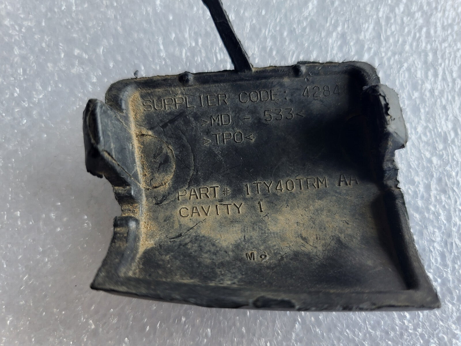2011 - 2019 DODGE JOURNEY Rear Bumper Tow Hook Eye Cap Cover OEM 1L7