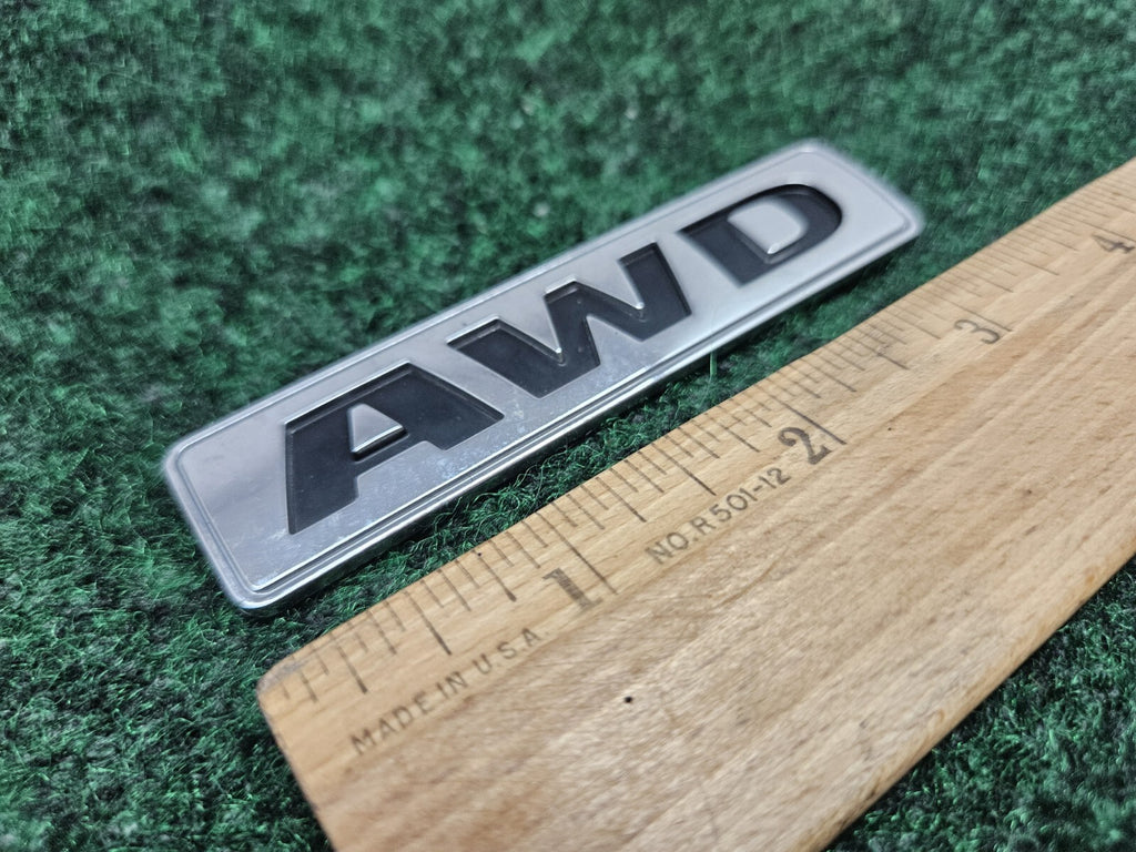 OEM AWD All Wheel Drive 3.5" Emblem Badge Logo Nameplate Name Plate Insignia GL1