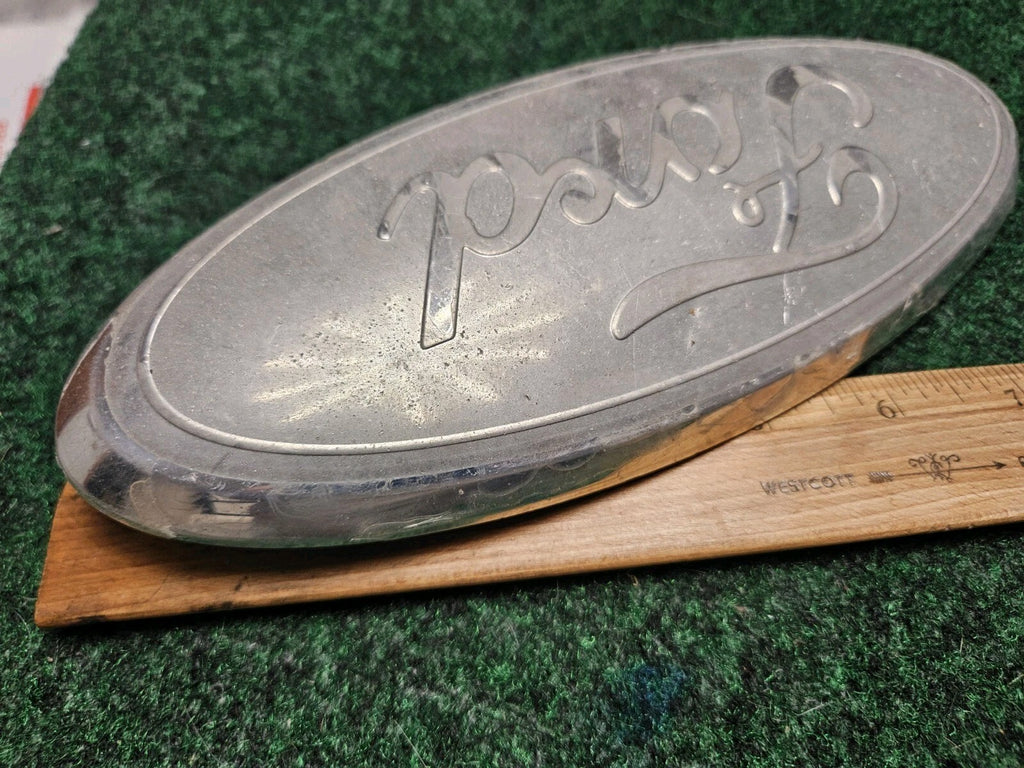 Ford Front Grille Emblem OEM 4L34-15402A16-AB 4L34-15402A16-BA Oval Badge 9" CL4