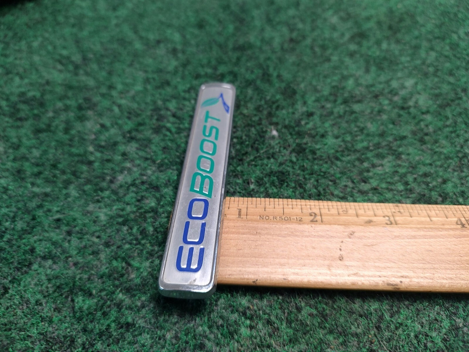 Ford Fusion "Ecoboost" Emblem OEM Name Plate DS73-42528-AB 4S4