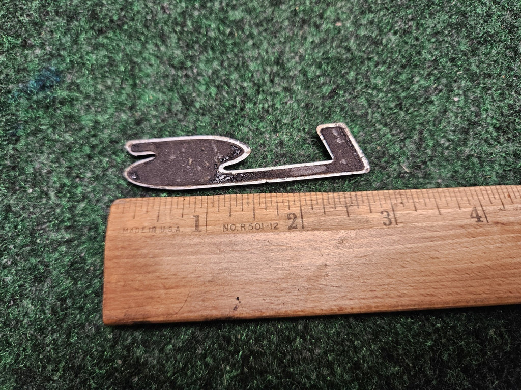 1997-2003 Chevrolet Malibu "LS" Plastic Silver Emblem - USED -  22638474 5M8