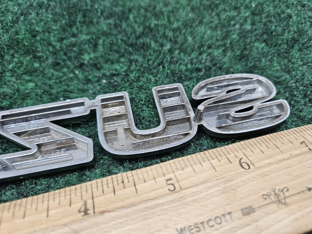 Suzuki OEM Chrome Plastic Emblem Badge Logo Nameplate Name Plate 8.25" GL2