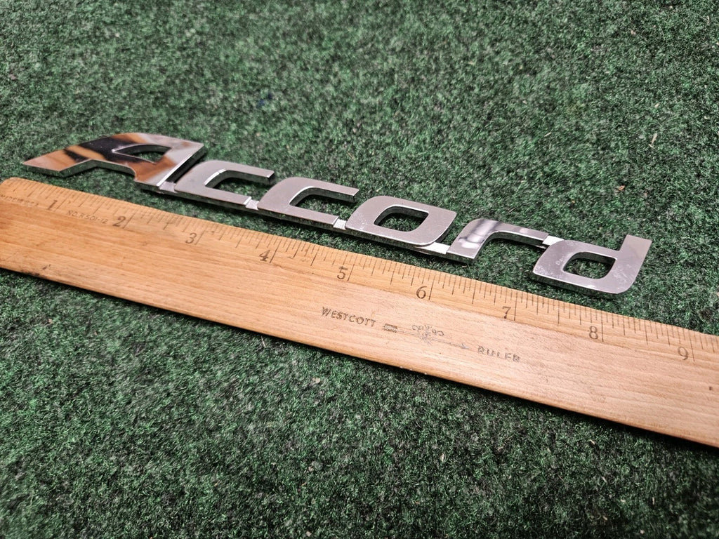 HONDA ACCORD REAR EMBLEM LOGO BADGE SYMBOL CHROME Nameplate LETTERS 5M2