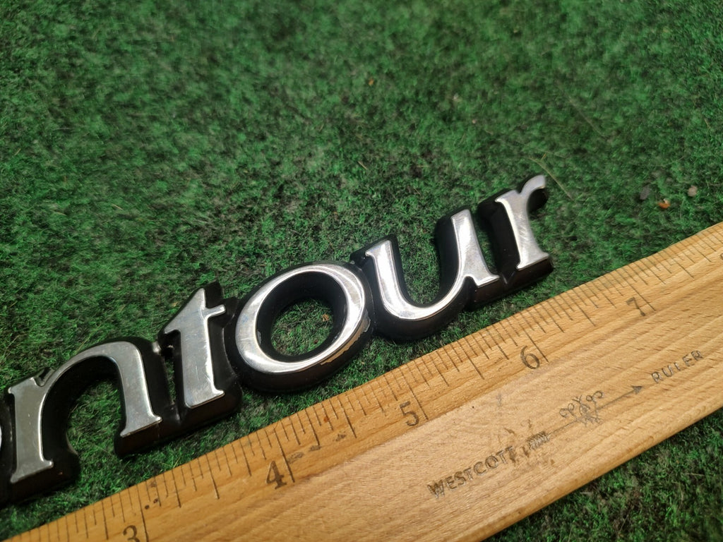 95 96 97 98 99 00 FORD CONTOUR REAR CHROME EMBLEM LOGO BADGE SYMBOL 2S5