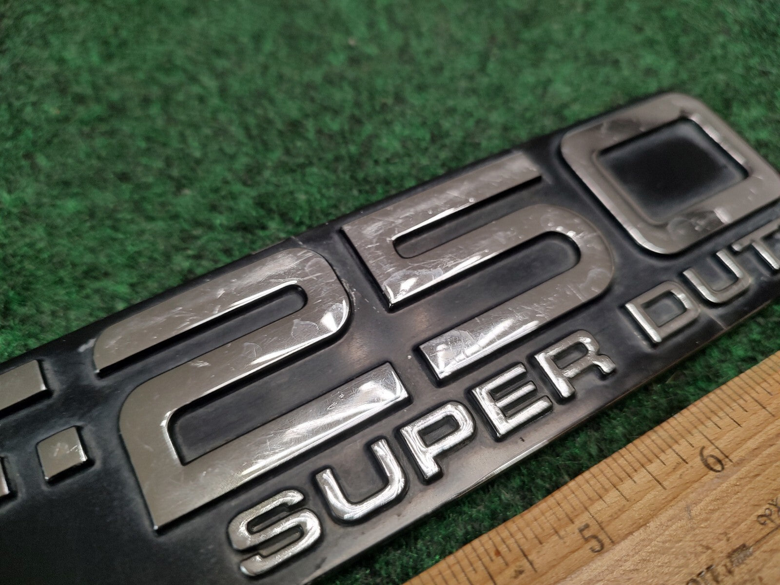 1992-2004 FORD F-250 XL Super Duty Fender Emblem Nameplate Badge OEM 2S3