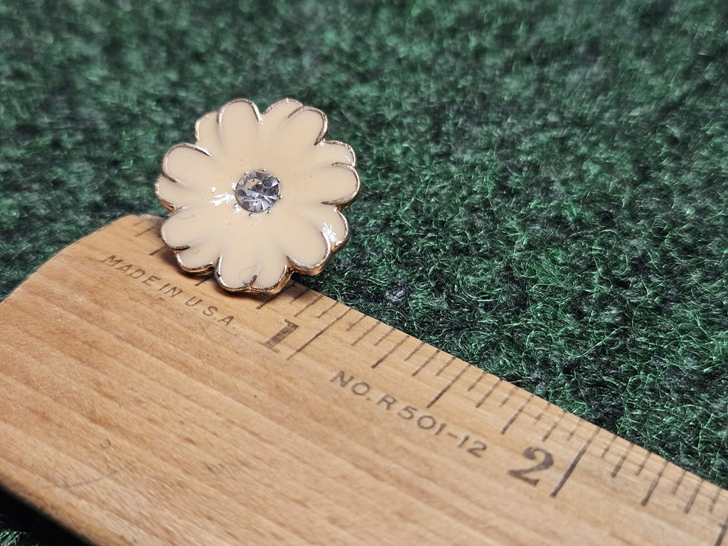 Flower Anchor Top Piercing Jewelry Lapel Pin Brooch