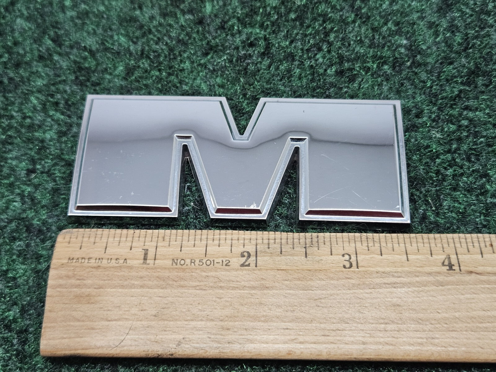 Dodge OEM 2009-2018 Ram "M" Door Letter Emblem Badge Logo Nameplate 3D 7S7
