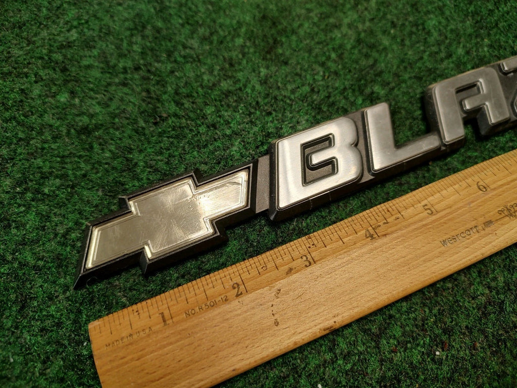 1995-2005 Chevy  Blazer Chrome 12" Tailgate Emblem Badge Logo Name 15672283 2S3