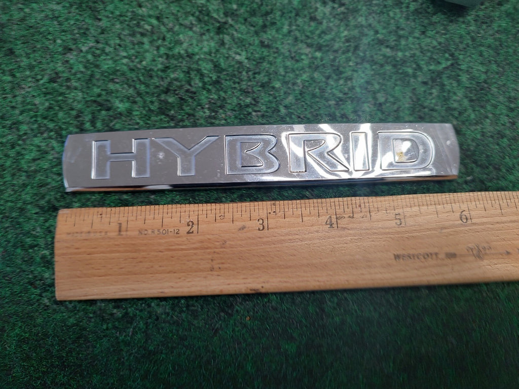 08 09 10 11 12 13 NISSAN ALTIMA COUPE HYBRID REAR LID EMBLEM LOGO BADGE OEM 4S9