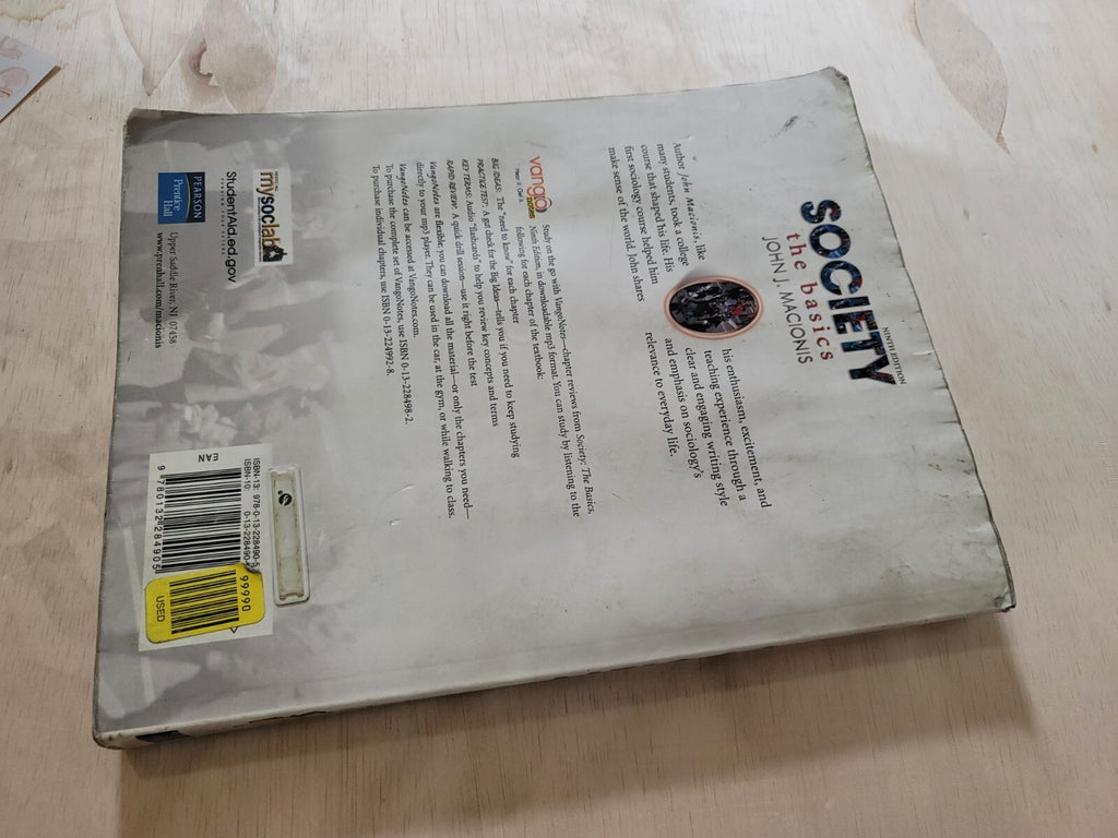 Society : The Basics by Macionis, John J. - Ninth Edition (2006) B12