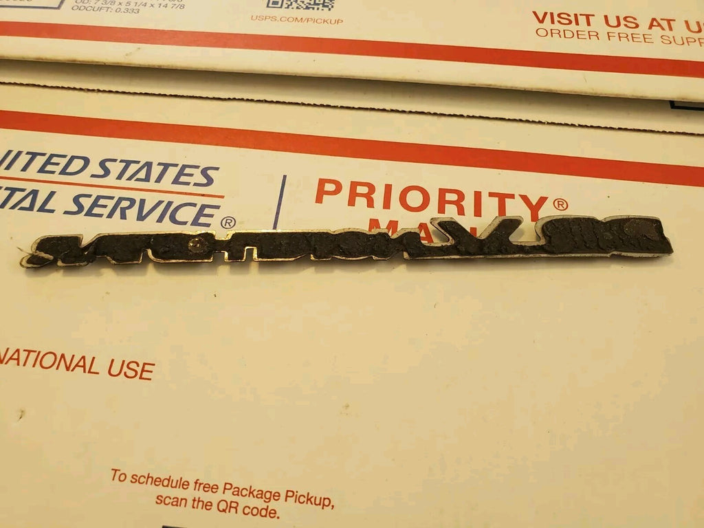 Cadillac OEM 32V Northstar 7.5 Rear Emblem Badge Logo Nameplate Name Plate V 4L5