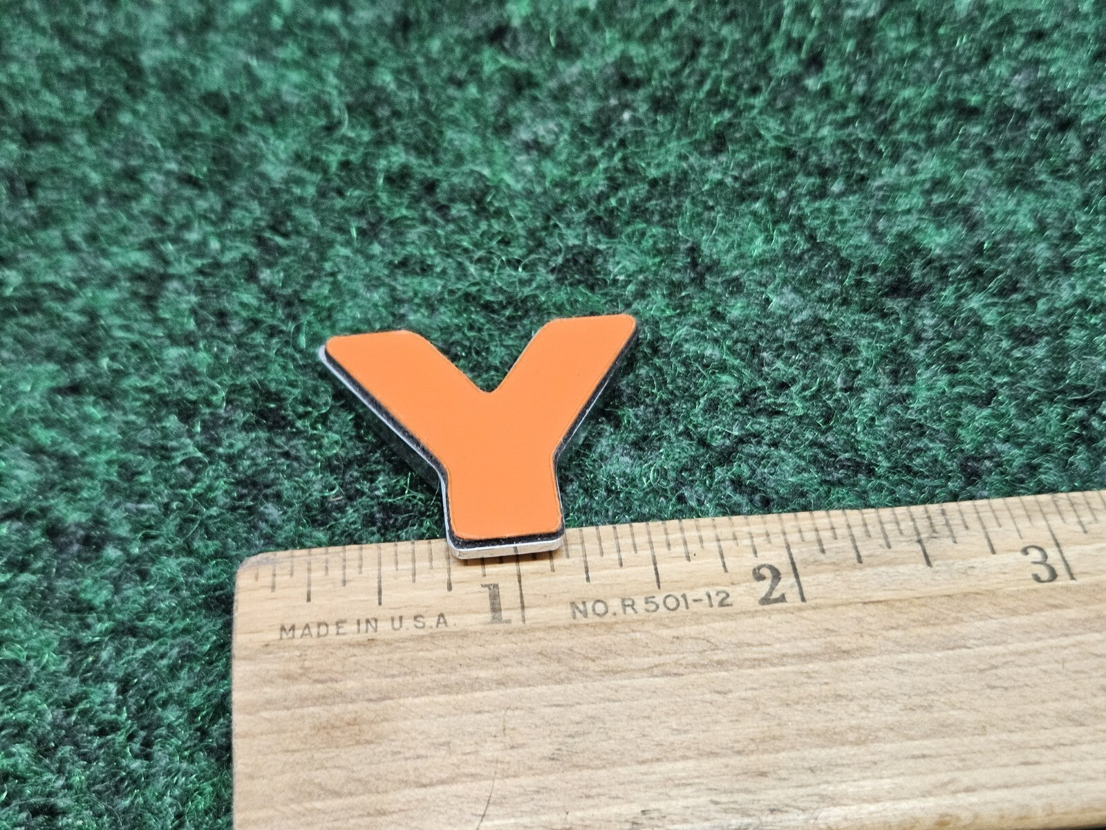 OEM "Y" Chrome Individual Letter Lettering Emblem Badge Logo Nameplate 3D 7S9