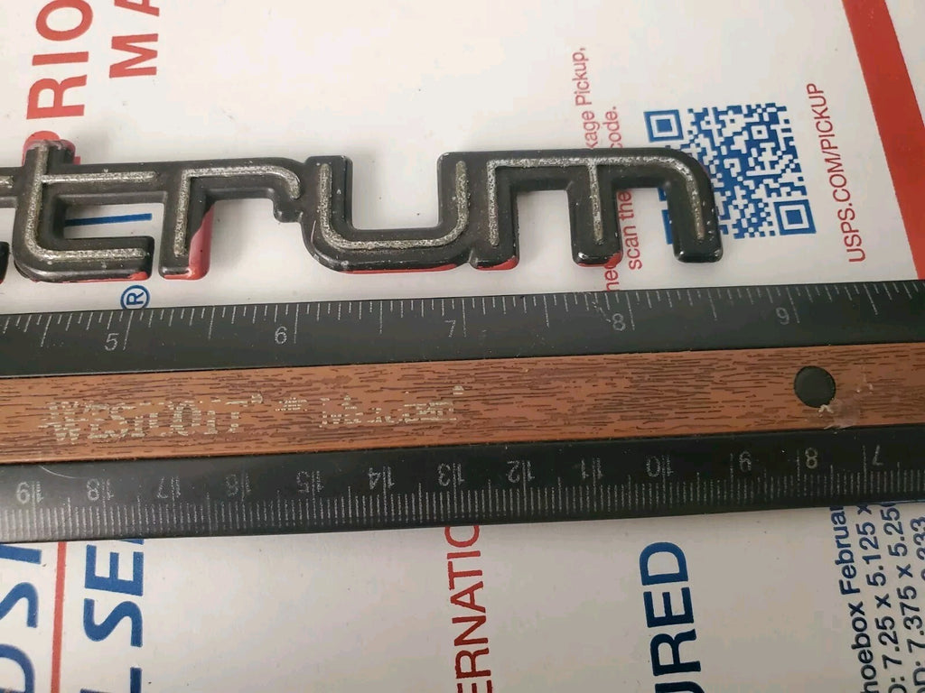 Chevy 1984-1988 Spectrum Door Side Emblem Badge Logo Nameplate Name Plate 5L4