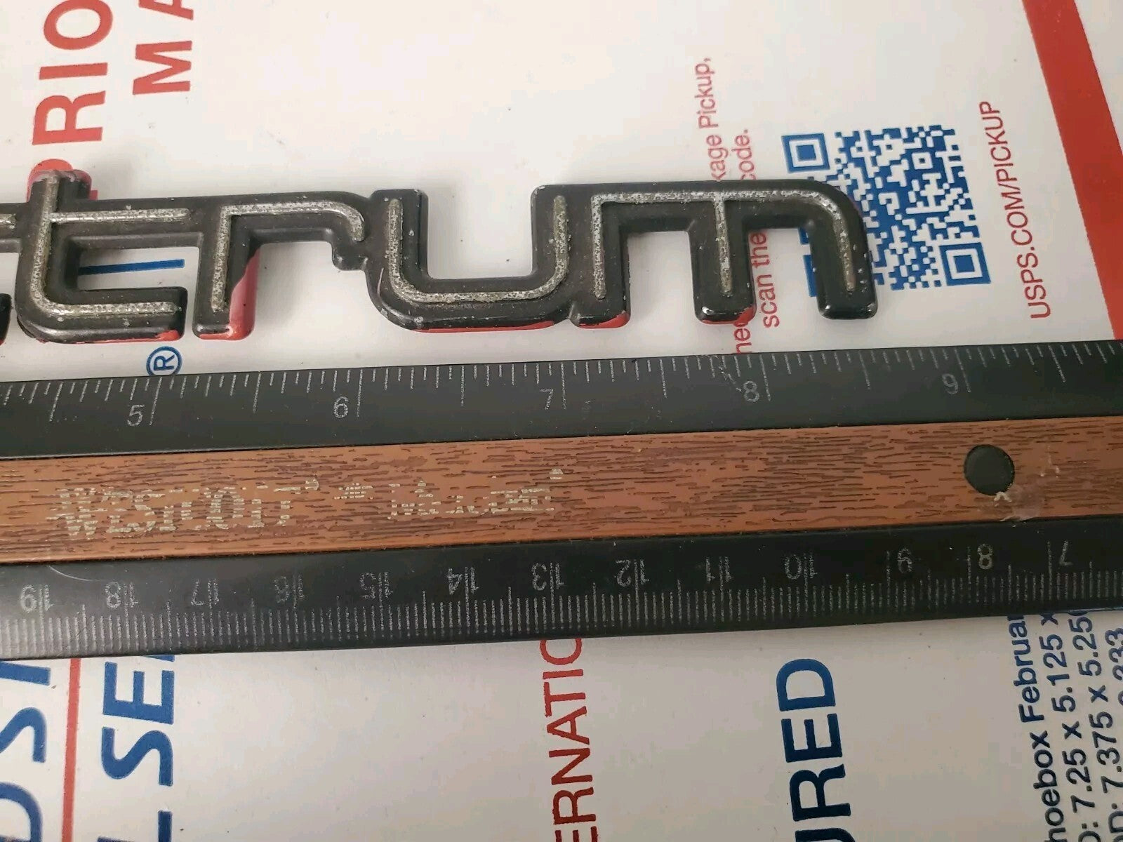 Chevy 1984-1988 Spectrum Door Side Emblem Badge Logo Nameplate Name Plate 5L4