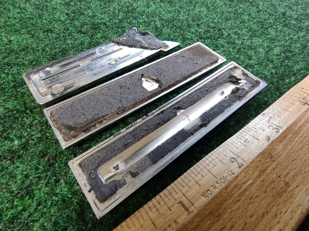 Lot Of 3 OEM Flex Fuel E85 Ethanol Emblem Badge Logo Nameplate Ford GM 6S1
