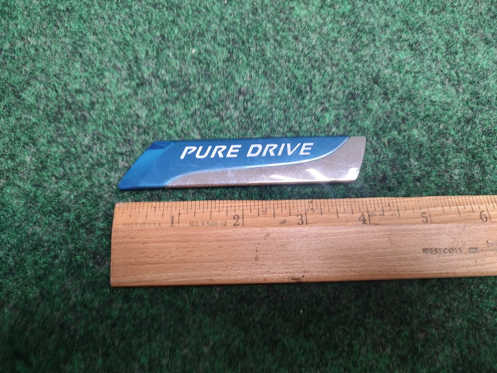 NISSAN ALTIMA VERSA SENTRA JUKE MURANO ROGUE PURE DRIVE EMBLEM BADGE LOGO 4S6