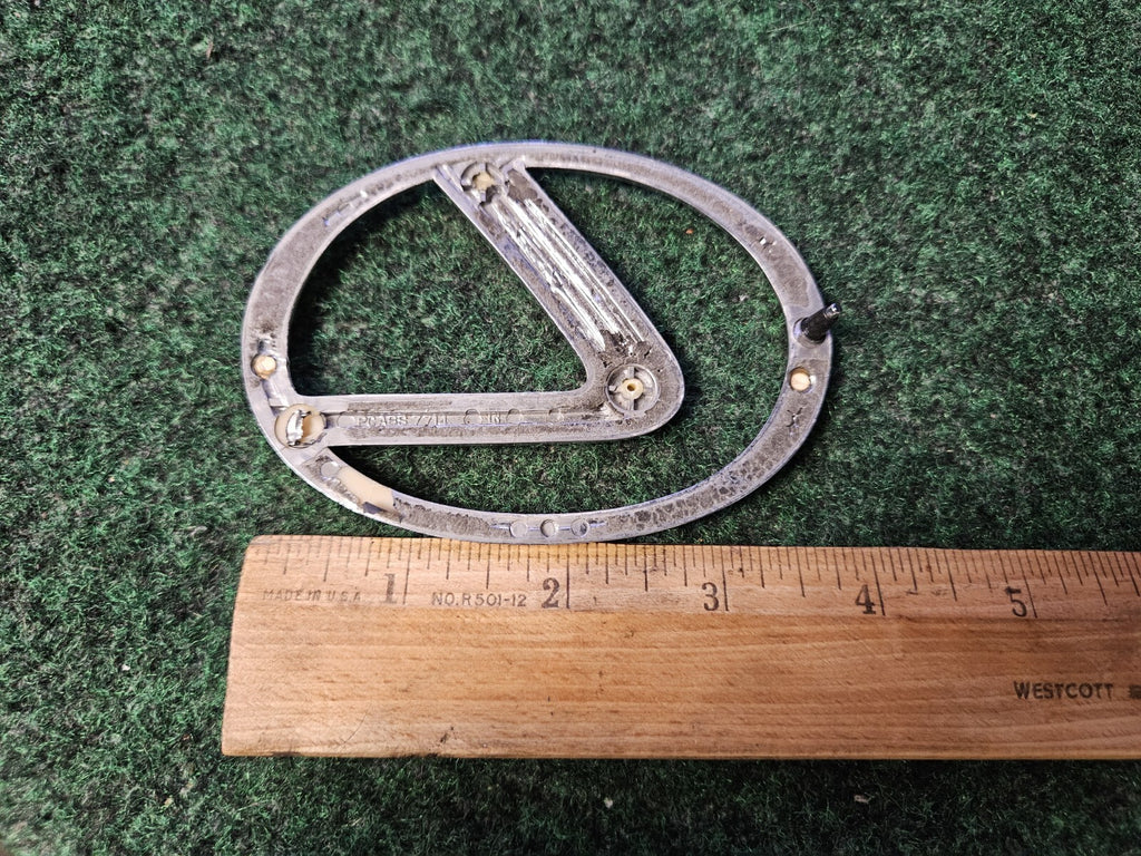 Lexus Chrome Badge Emblem Logo Name Plate OEM 7714 ABS 4M9