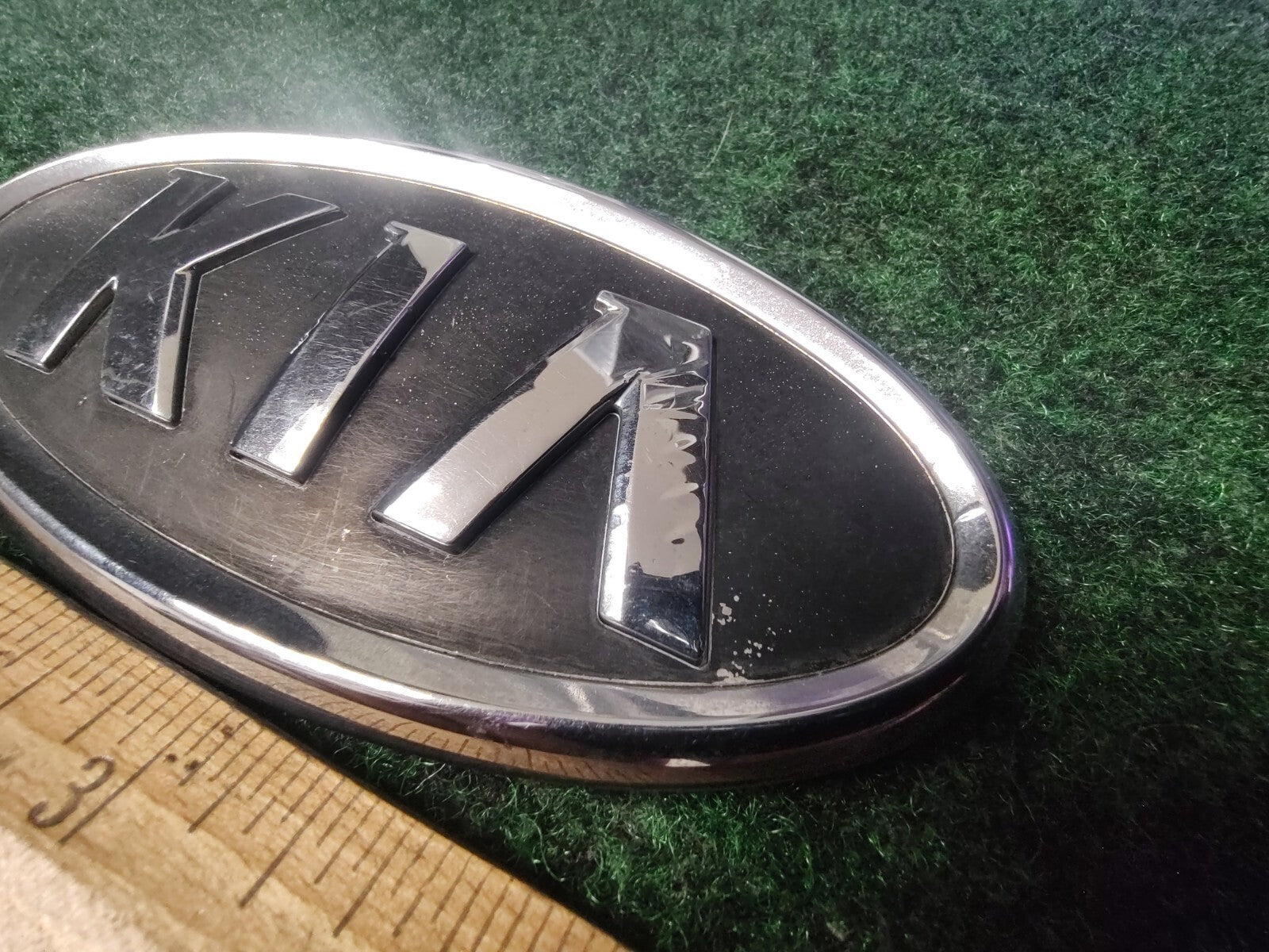 Kia Emblem Badge Grille Front Rear Name Plate OEM Unknown Model ~5" 2M4