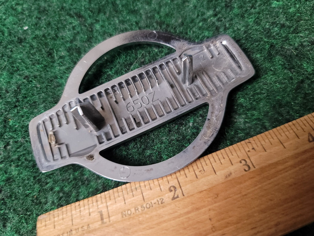 650Z NISSAN CHROME EMBLEM LOGO BADGE SIGN SYMBOL OEM 5S2