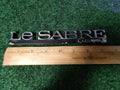 BUICK LESABRE CUSTOM - OEM EMBLEM BADGE SYMBOL LOGO NAME PLATE 6S6