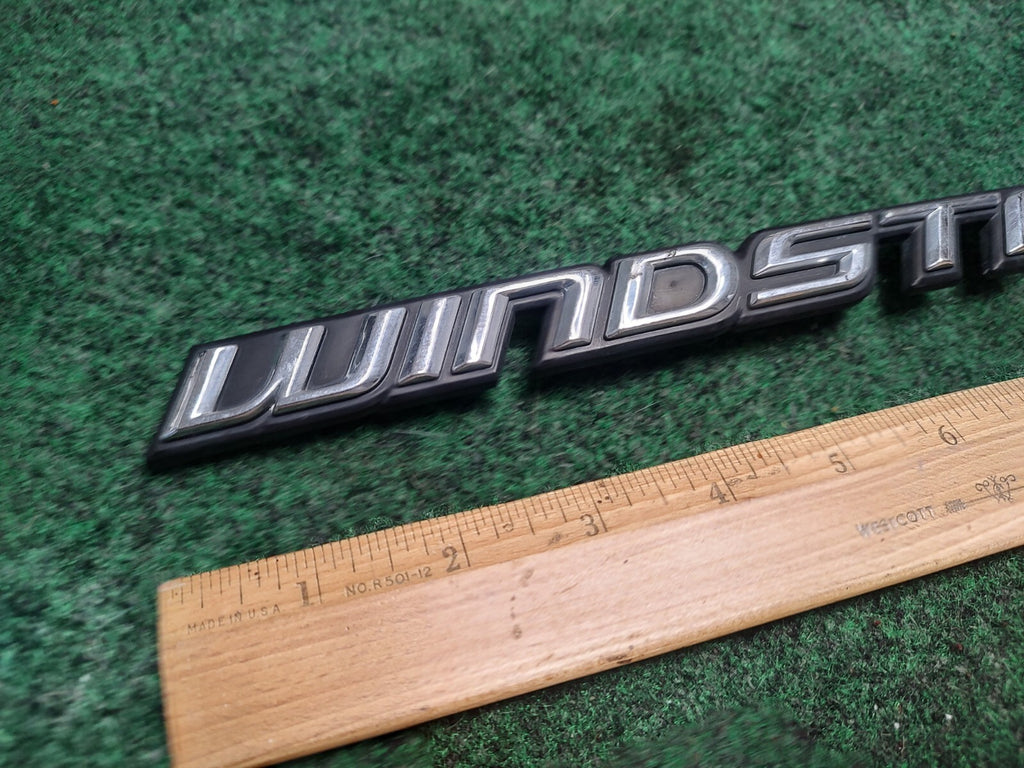 1995 1996 1997 Ford Windstar GL Rear Hatch Emblem Badge Logo F58B-1643156-FA 3S6