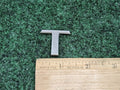 OEM "T" Chrome Individual Letter Lettering Emblem Badge Logo Nameplate 7S8