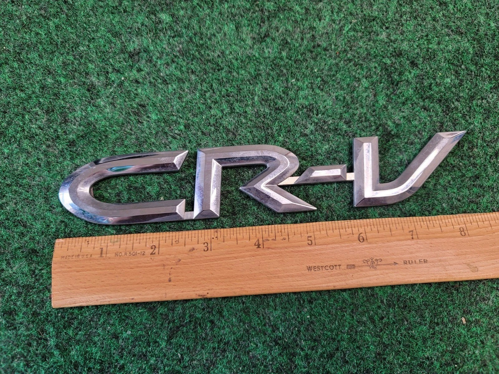 2002-2006 Honda CR-V CRV Emblem Logo Letters Badge Trunk Gate Rear Chrome 2M4