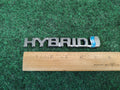 07 08 09 TOYOTA PRIUS HYBRID SIDE FENDER EMBLEM LOGO BADGE SYMBOL USED 4S7