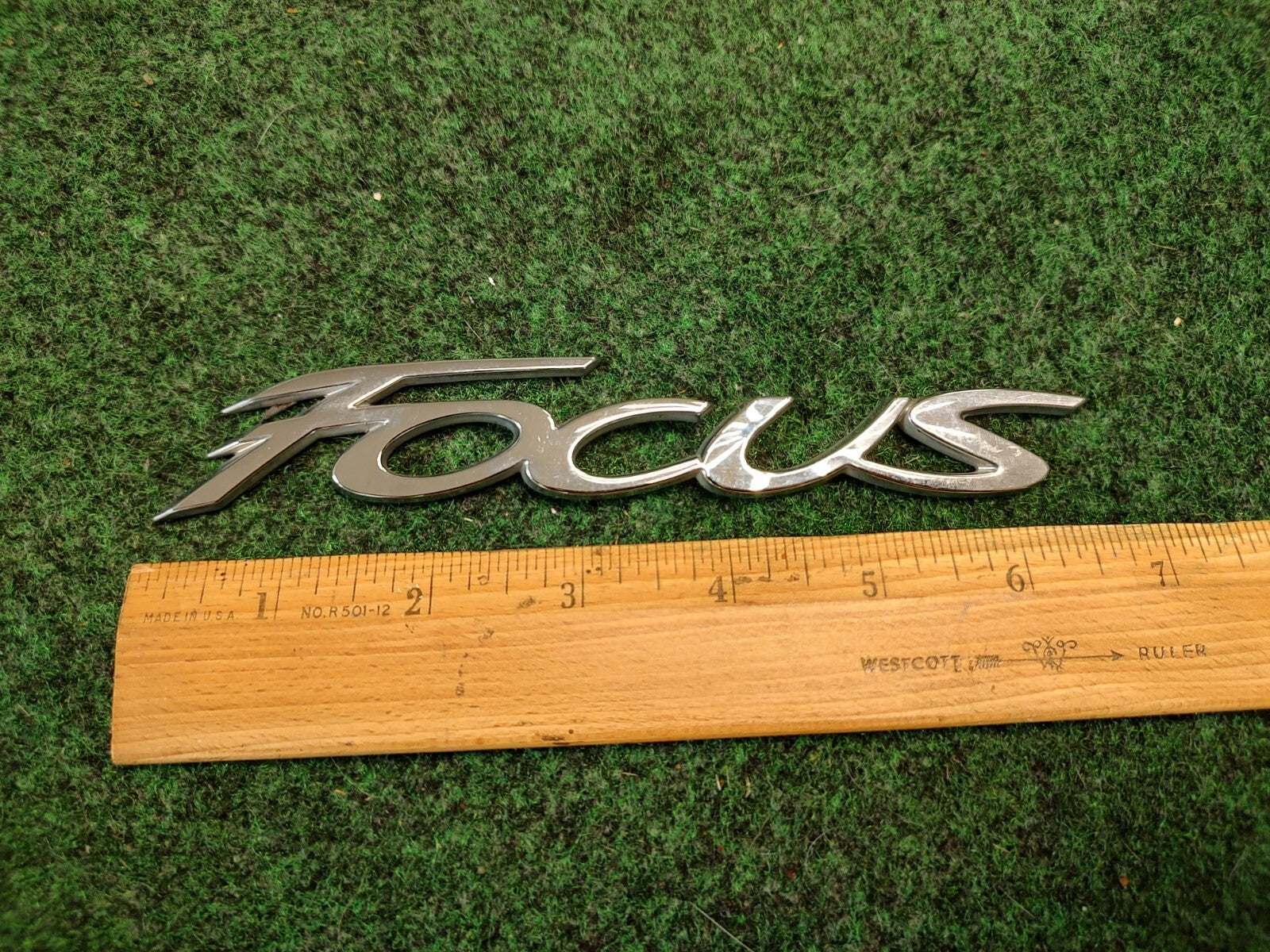 2012-18 Ford Focus Emblem Rear Trunk Chrome Badge Nameplate Logo Letter Name 1S4