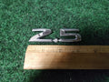 NISSAN 2.5 REAR CHROME EMBLEM LOGO SYMBOL BADGE OEM 7S1