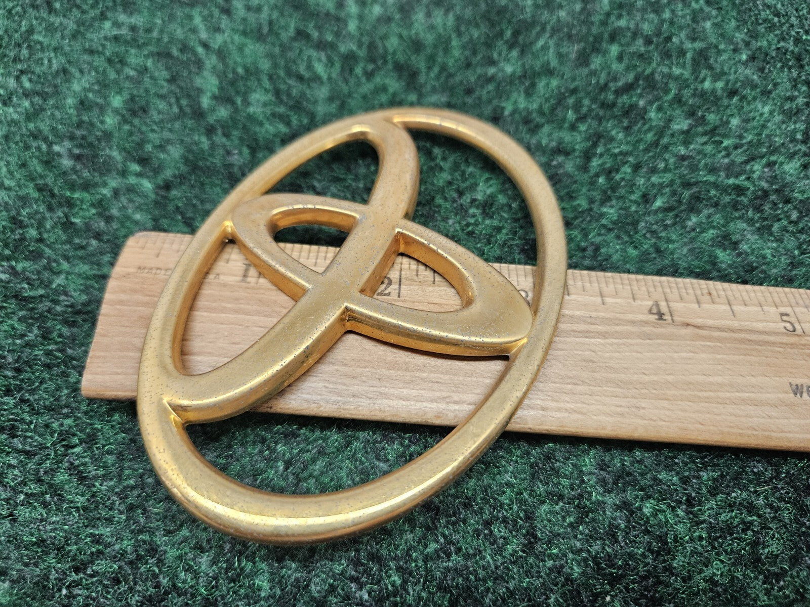 Toyota 1997-2001 Camry Gold Rear Trunk Emblem Badge Logo Name 75441-AA040 GL1