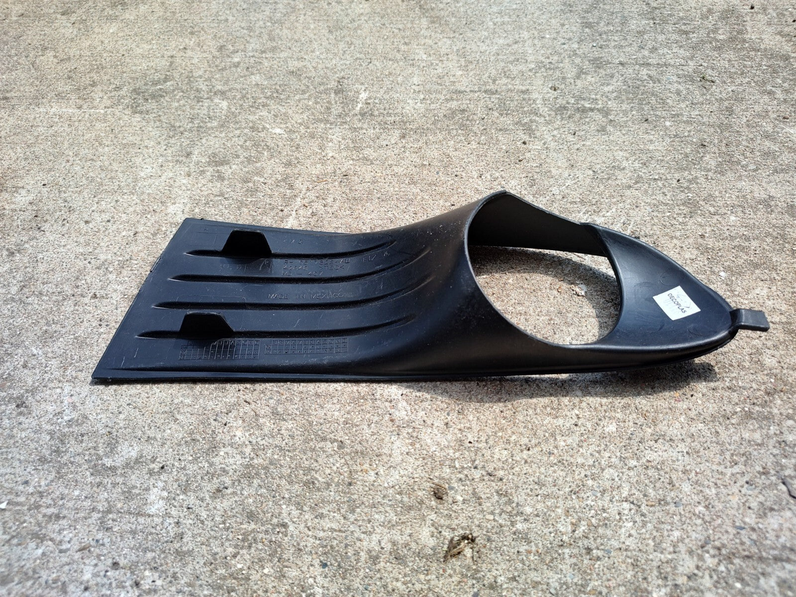 2009-2012 Dodge Journey OEM Genuine Lower Grille Fog Bezel RH 05178284AB LT9