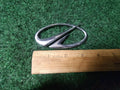 Vintage OLDSMOBILE Chrome EMBLEM SYMBOL BADGE OEM Nameplate Logo 3.5" 1S2