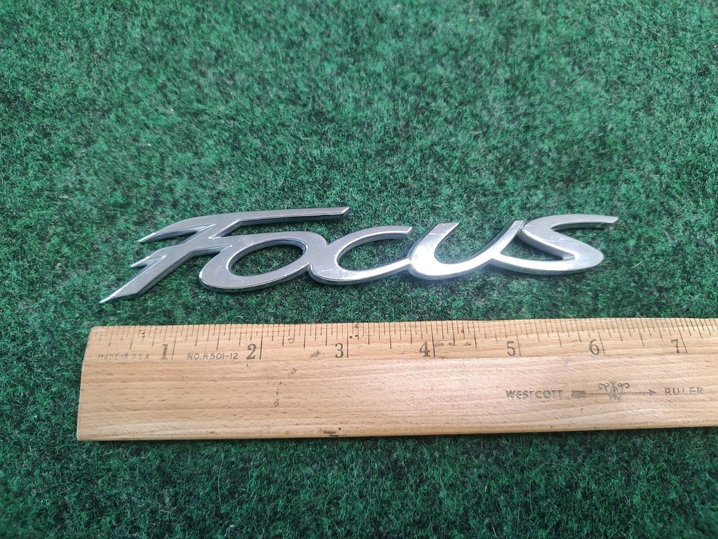 2012-18 Ford Focus Emblem Rear Trunk Chrome Badge Nameplate Logo Letter Name 2S8
