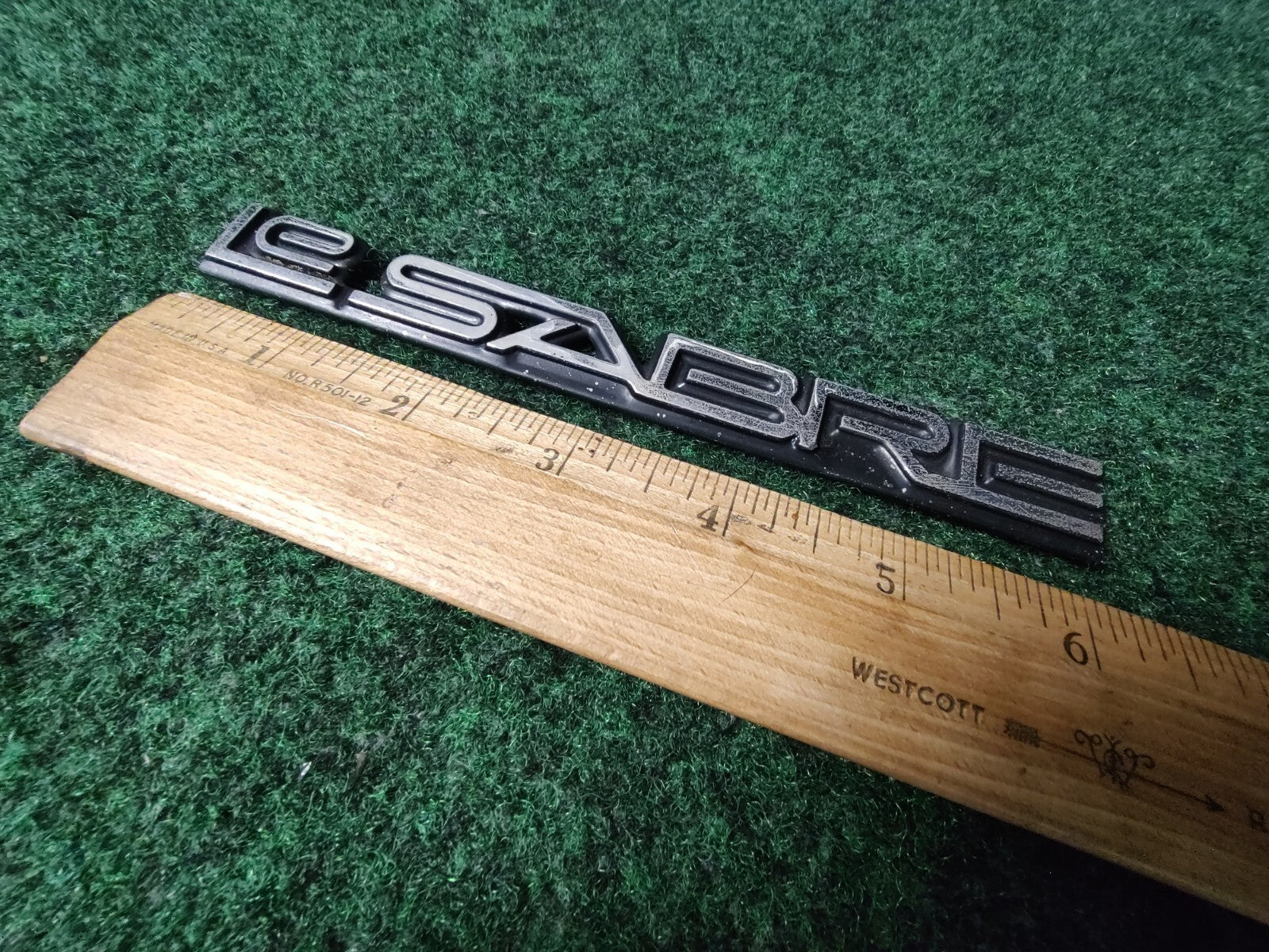 Buick OEM LeSabre 6.25" Vintage Emblem Badge Logo Nameplate Name Plate 5S4