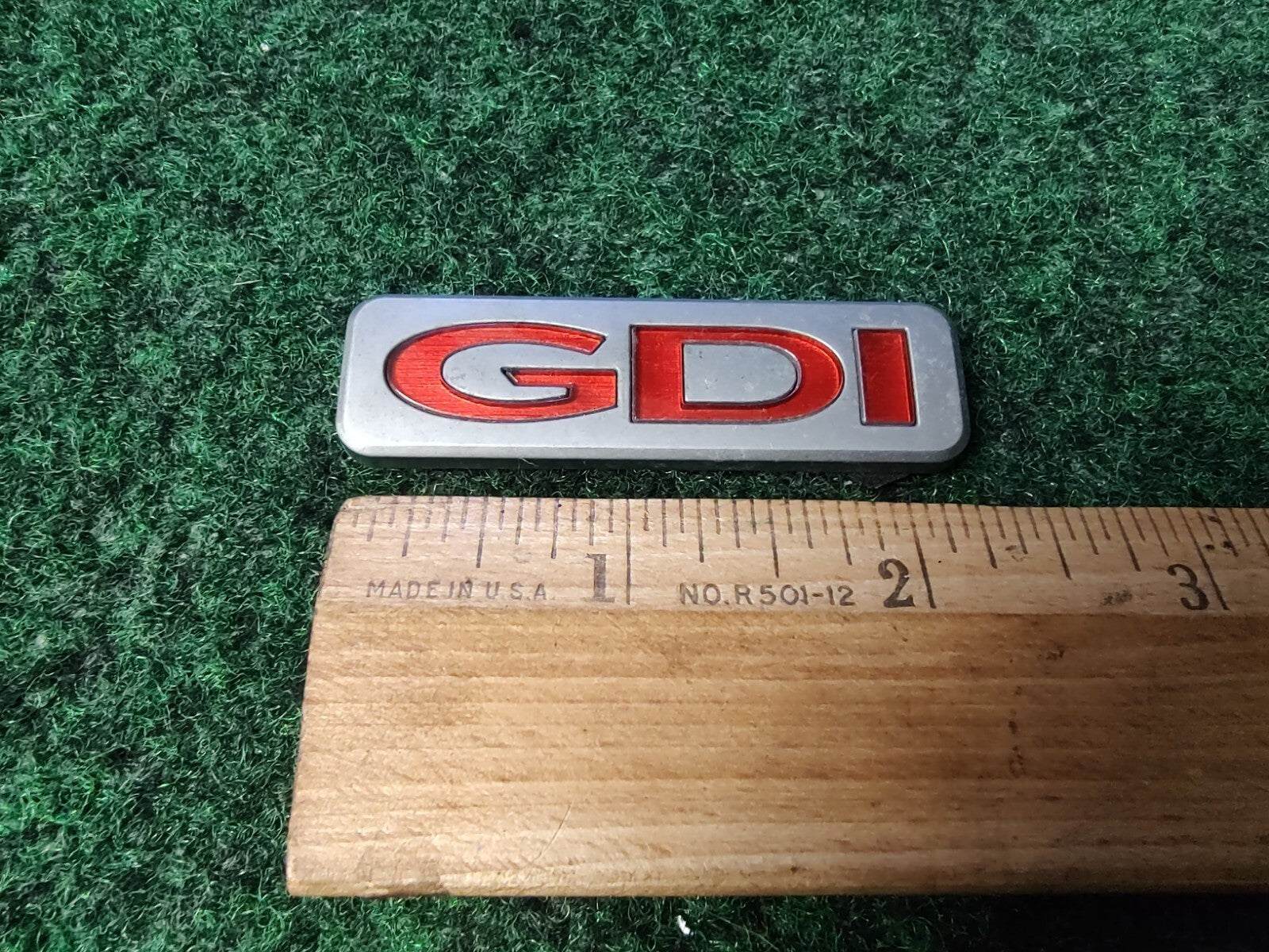 2013-2020 Kia Rio GDI Emblem Logo Badge Symbol Letters Trunk Rear Chrome OEM 3S6