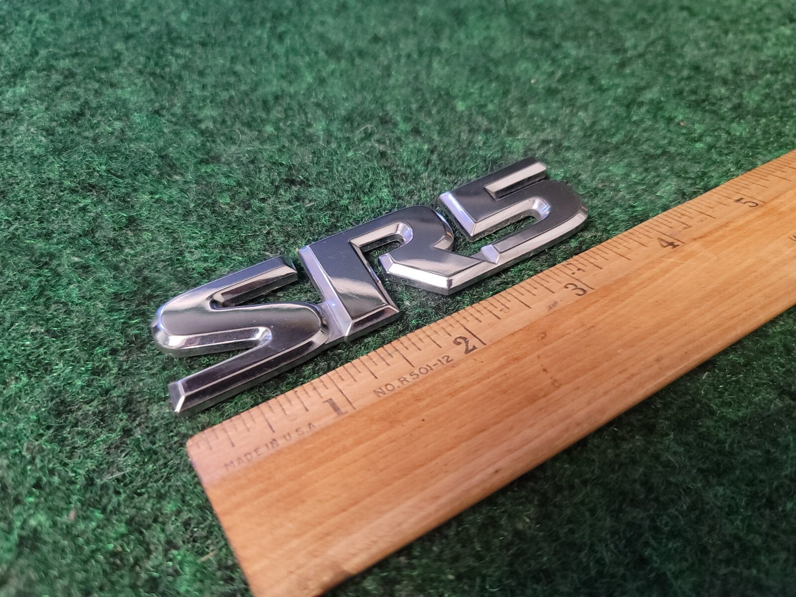 2001-2007 Toyota Sequoia SR5 Emblem Logo Letters Badge Side Chrome OEM 2S9