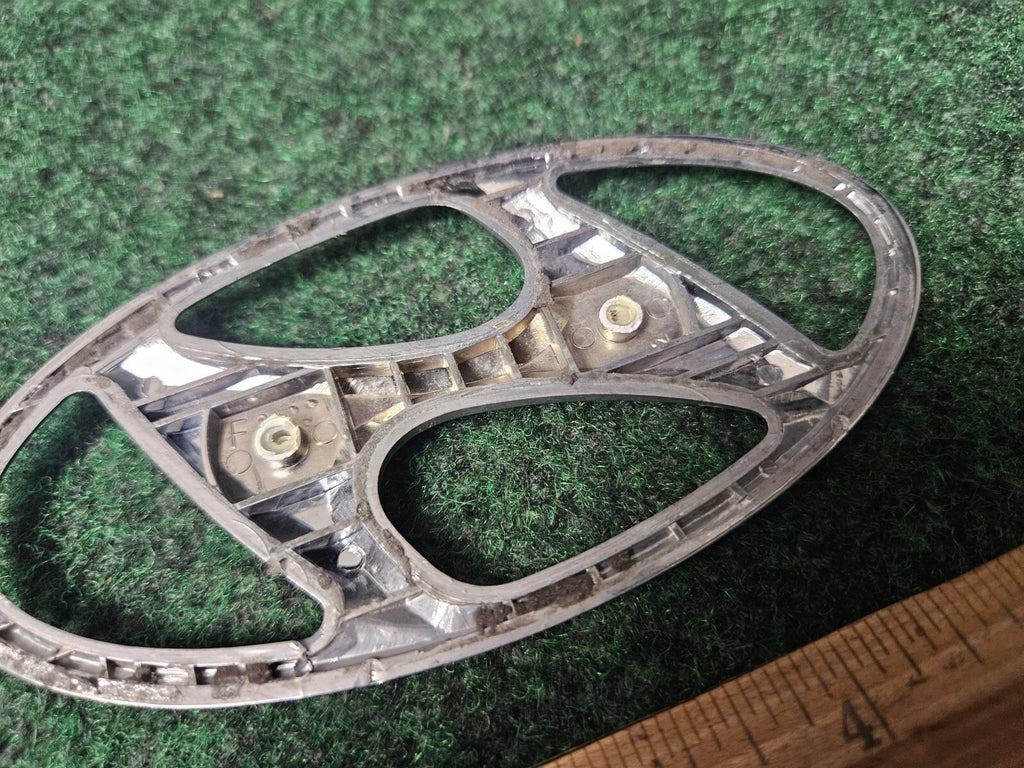 Hyundai Emblem Logo Symbol Badge Chrome OEM Nameplate Name Plate 9L2